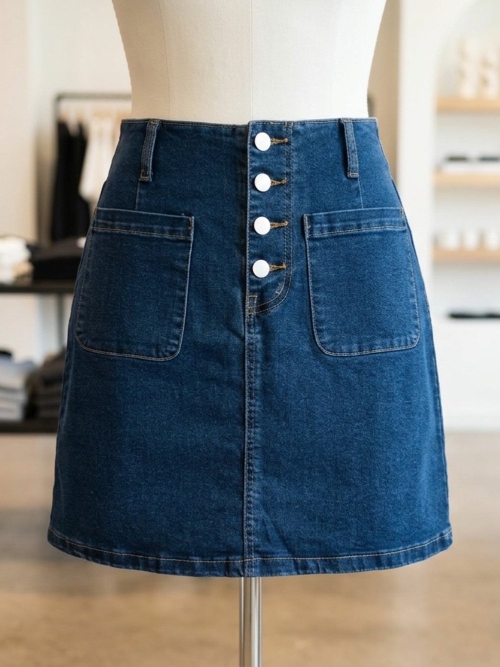 NWOT Sidefeel Denim Skirt